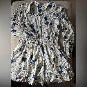 Free people long sleeve floral dress